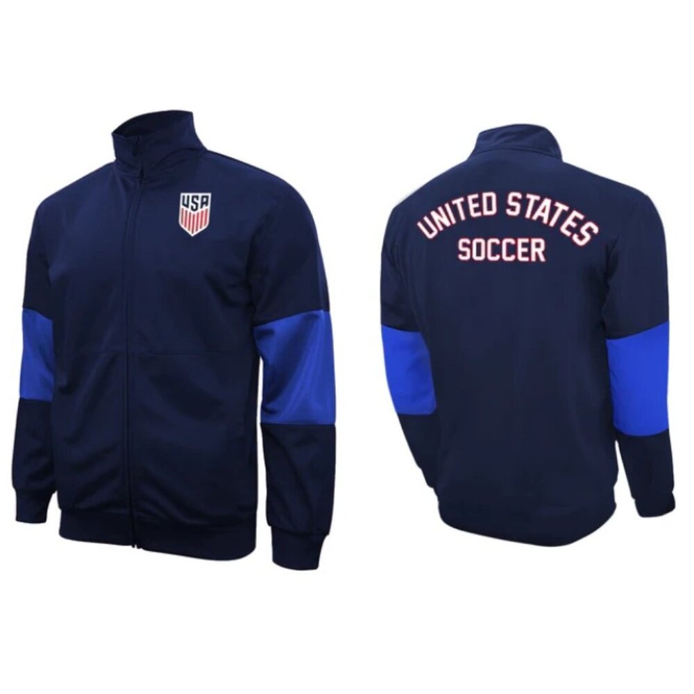 NWT U.S. Soccer Adult Touchline Full-Zip Track Jacket Size M